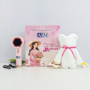 Set Quà Tặng Doanh Nghiệp In Logo Mừng Ngày Phụ Nữ 20/10